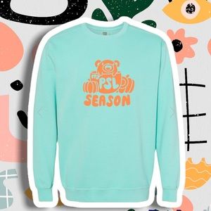 “Pumpkin spice latte season” crewneck